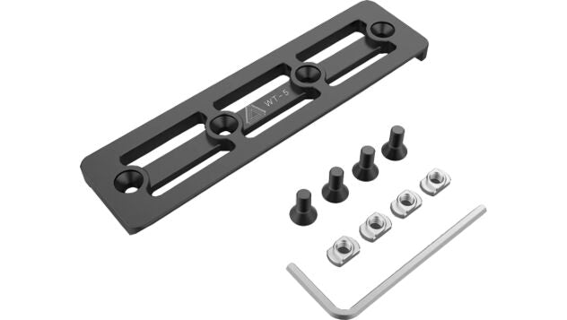 WARRIOR TRIPODS M-LOK 5" ARCA PLATE